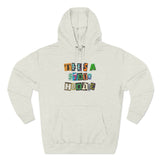 Three-Panel Fleece Hoodie