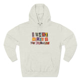 Three-Panel Fleece Hoodie