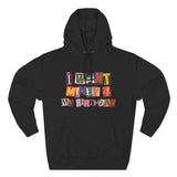 Three-Panel Fleece Hoodie