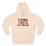 Three-Panel Fleece Hoodie