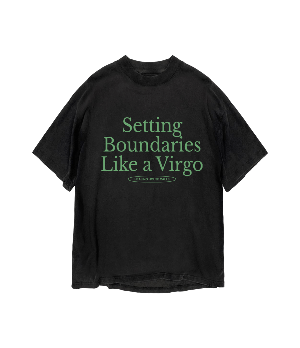 Setting Boundaries Like A Virgo Tee [Black]